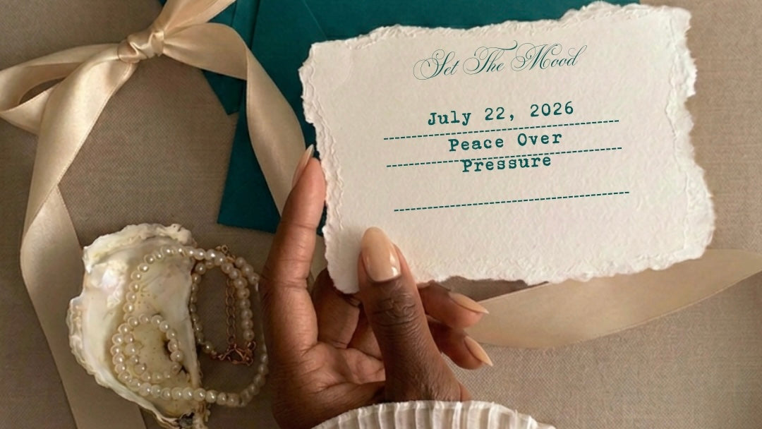Peace over pressure. Set the mood Christian blog