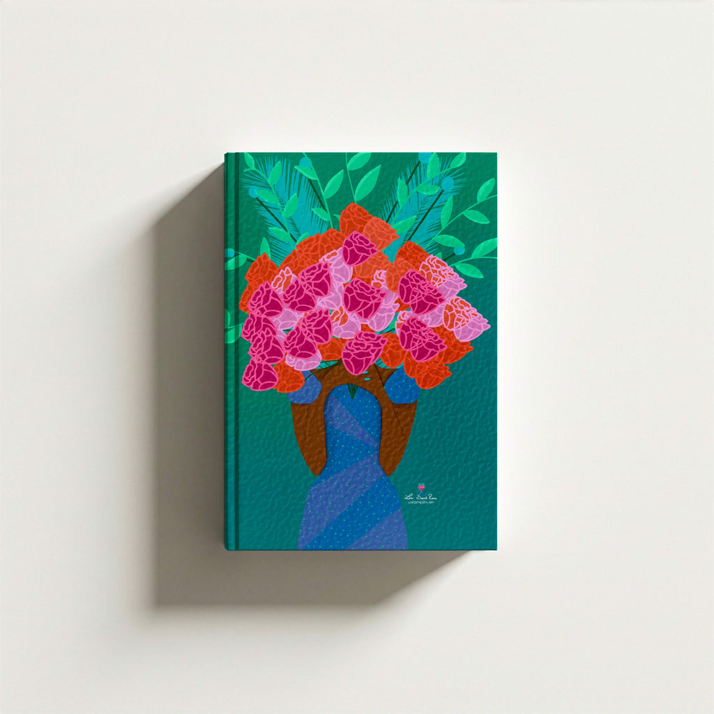 Bloom Journal| Lay-Flat Soft Touch Hardcover Water Resistant Journal