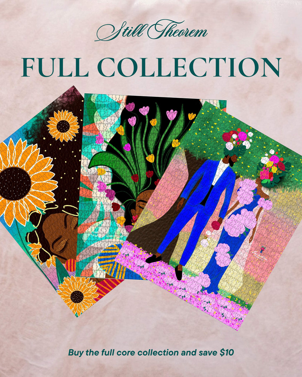 Core Collection Jigsaw Puzzles Bundle | 1000 Pieces