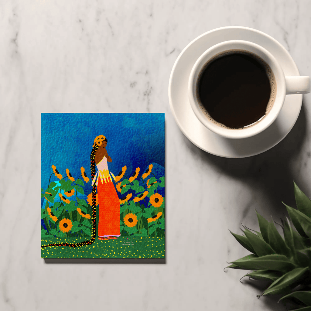 Self-Love_Afro_Folded_Greeting_Card