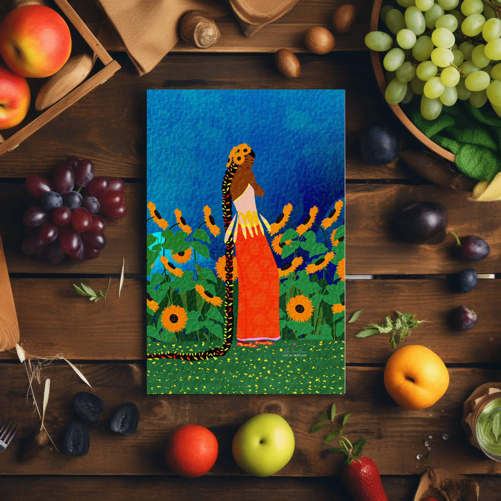 Self-Love_Afro_Folded_Greeting_Card