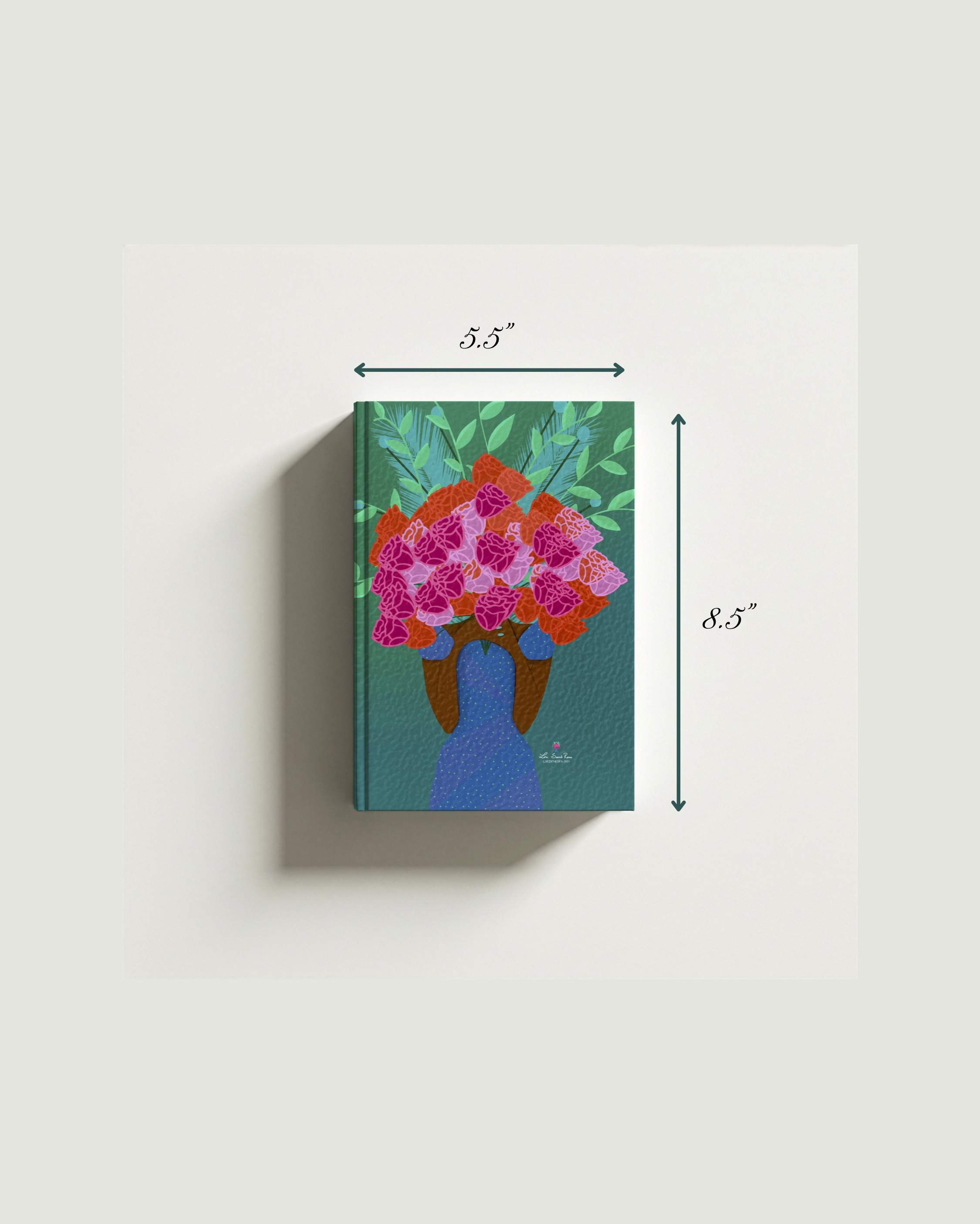 Bloom Journal| Lay-Flat Soft Touch Hardcover Water Resistant Journal