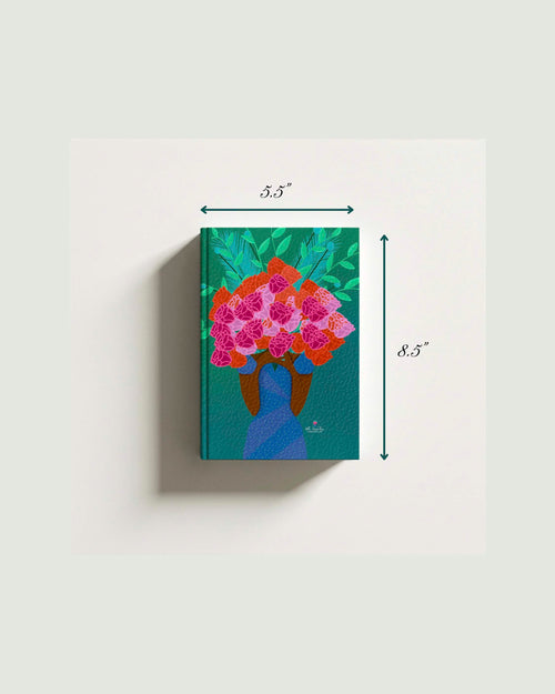 Bloom Journal| Lay-Flat Soft Touch Hardcover Water Resistant Journal