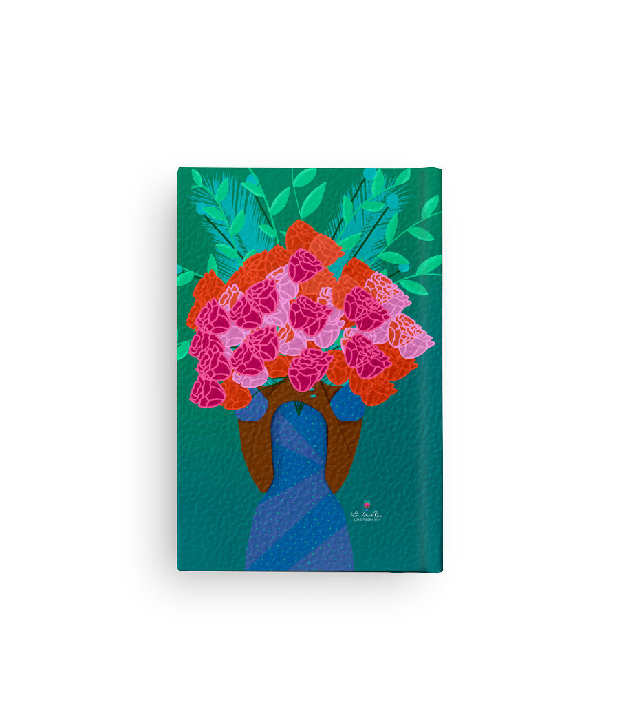 Bloom Journal| Lay-Flat Soft Touch Hardcover Water Resistant Journal